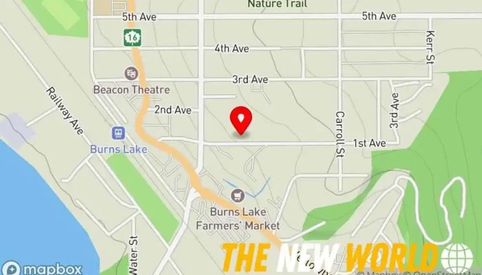 map of P F Consulting Consultant in Burns Lake