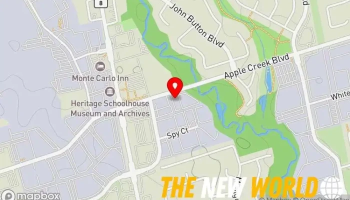 map of Pathway Communications Computer support and services, Telecommunications service provider in Markham
