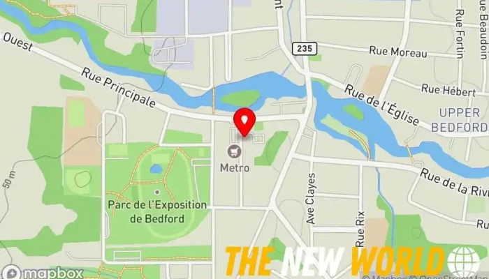 map of Pattes & Griffes Bedford Pet store in Bedford
