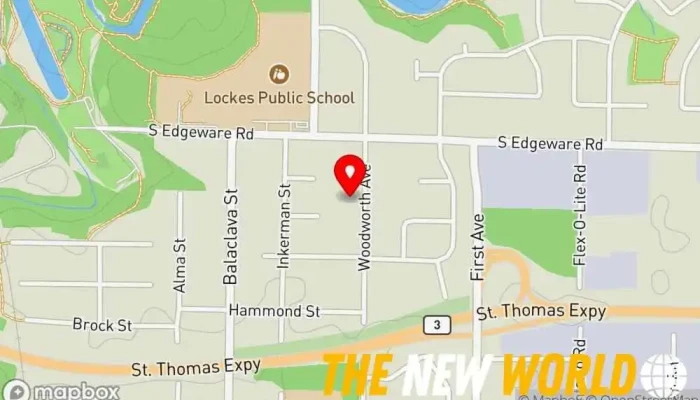 map of Peach Fire Consulting Inc. Consultant in St Thomas