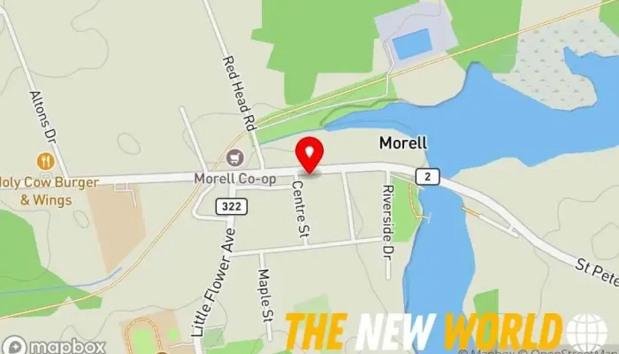 map of PEI Kangen Alkalized Water ( In-Home Based) Water filter supplier, Health consultant, Medical equipment supplier, Water purification company, Wellness program in Morell
