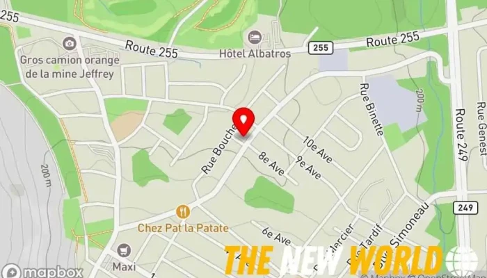 map of Pellerin Aubert Ramsay Prvnchr Lawyer in Val-des-Sources