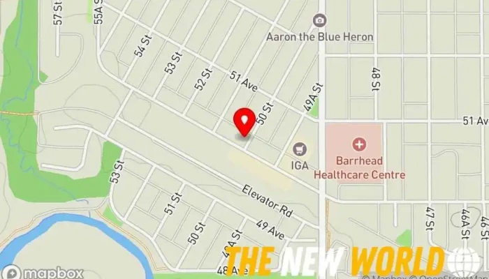 map of Perry Law LLP General practice attorney in Barrhead