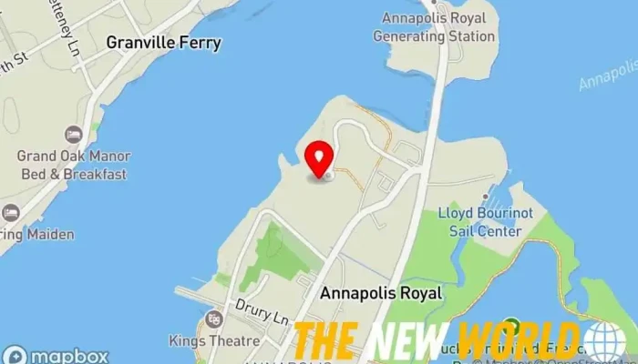 map of Pierre Igot Technical Services Ltd. Translation service, Computer support and services in Annapolis Royal