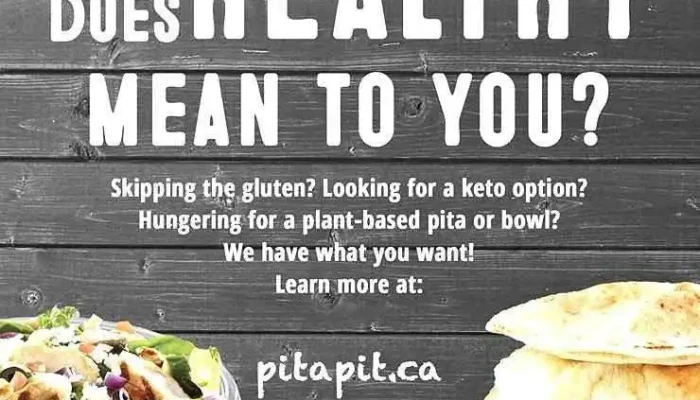 Pita Pit -  Menu - Antigonish