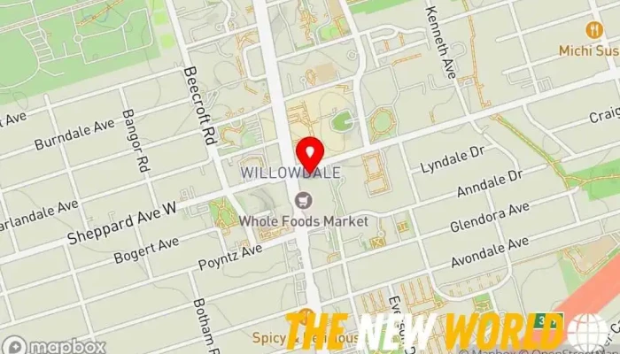 map of Point Alliance Computer consultant, Internet marketing service, Software company, Website designer in Toronto