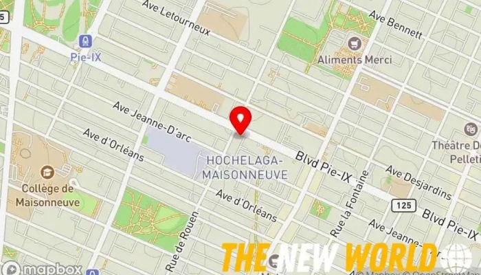 map of Pointsys Computer service, Computer consultant, Computer support and services, Software company in Montreal