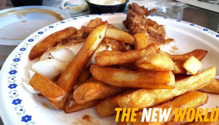 Ponzis Restaurant Fish Market French Fries - Bouctouche