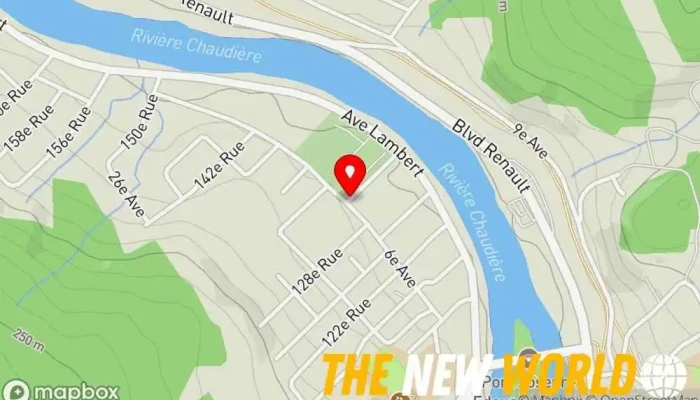 map of Portes Patios Resiver Inc Door supplier in Beauceville