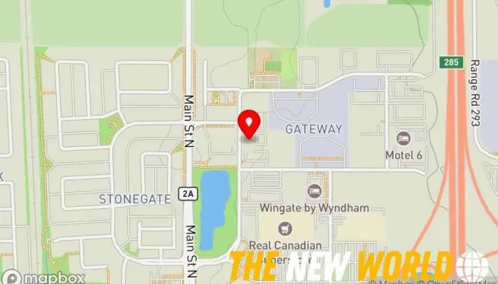 map of POWER Engineers Engineering consultant in Airdrie