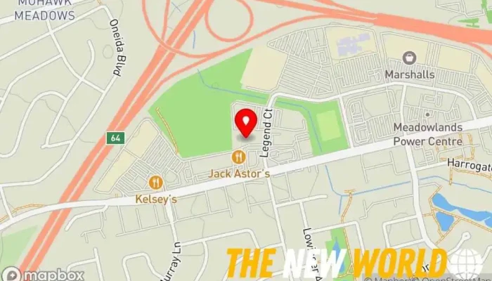 map of Prashad Consulting Legal Services Legal services in Ancaster