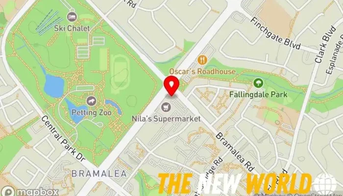 map of Precise Immigration Consultancy Services Immigration attorney in Brampton