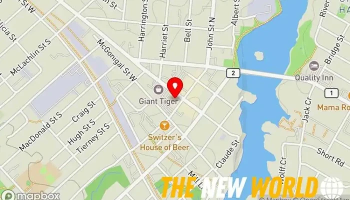 map of Primeau Law Professional Corporation Law firm, Criminal justice attorney, Divorce lawyer, Estate planning attorney, Family law attorney, General practice attorney, Mediation service, Real estate attorney in Arnprior