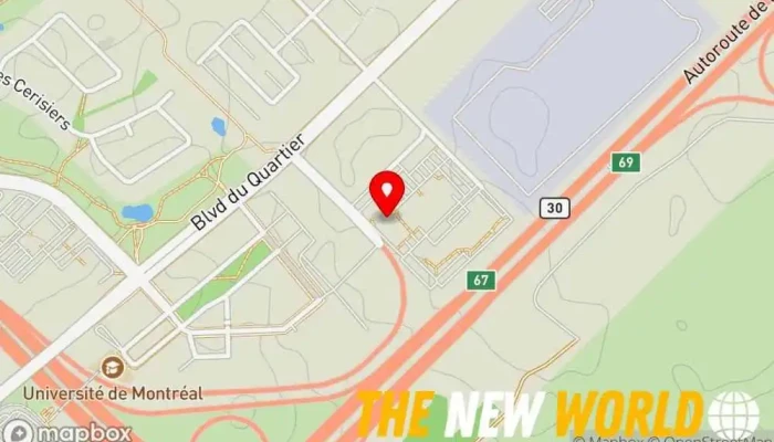 map of Prival Computer networking service, Computer security service, Computer service, Computer software store, Computer support and services, Information services in Brossard