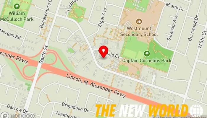 map of Pro Act Consulting Inc Business management consultant in Hamilton
