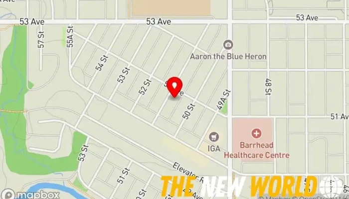 map of Prociuk Chiropractic & Massage Chiropractor, Massage service in Barrhead