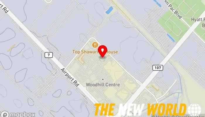 map of PROS Education Consulting Educational consultant in Brampton