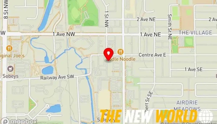 map of Prospect Human Services Employment center, Employment consultant, Non-profit organization in Airdrie