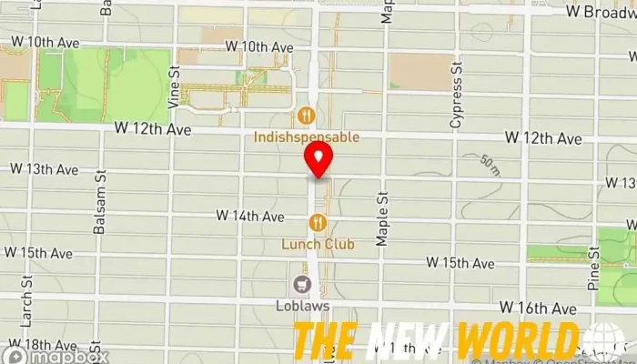 map of Protection Engineering Engineering consultant in Vancouver