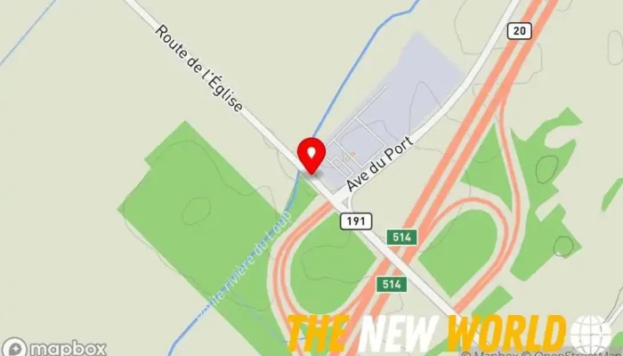 map of Quebec Ateliers Mecaniques Car repair and maintenance service in Cacouna
