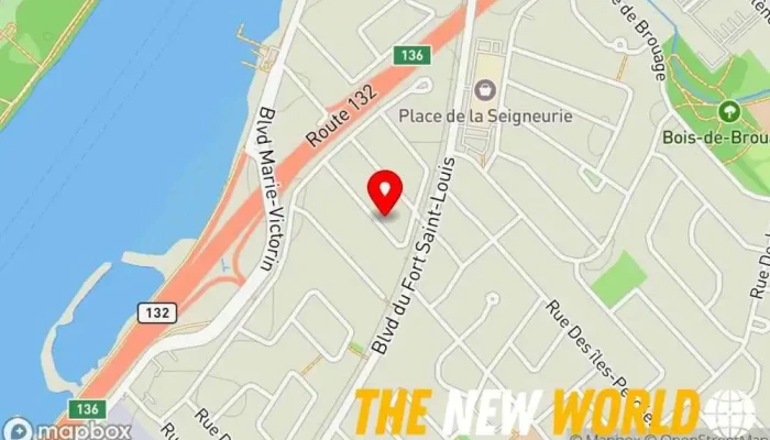map of Quiénes somos – SIAPRE IT Solutions INC. Software company in Boucherville