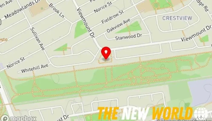 map of RA IT Support Computer support and services in Nepean