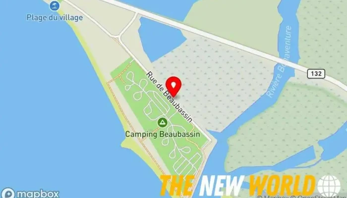 map of Rats de Marées Boat tour agency in Bonaventure