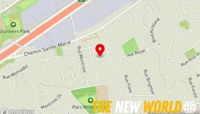 map of Ravann Communications Inc. Marketing agency, Marketing consultant, Website designer in Beaconsfield