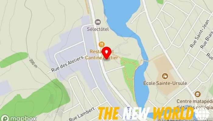 map of Raymond Chabot Grant Thornton - Services comptables et conseils en fiscalité Accountant, Business management consultant, Business to business service, Certified public accountant, Financial audit, Tax consultant, Tax preparation service in Amqui