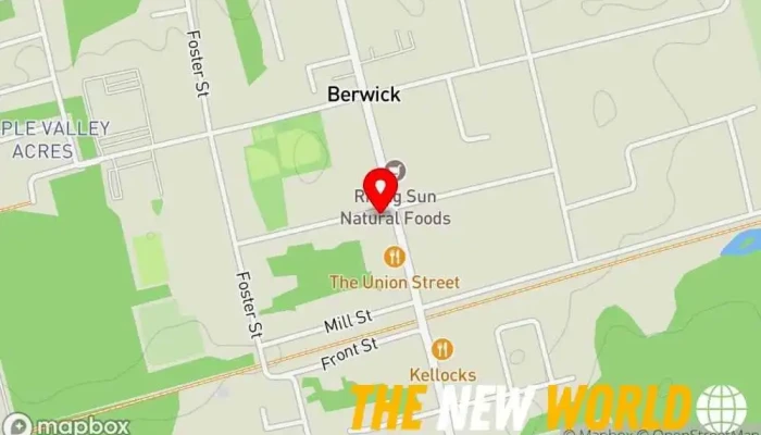 map of RBC Royal Bank Bank, ATM, Financial institution, Investment service, Mortgage lender in Berwick