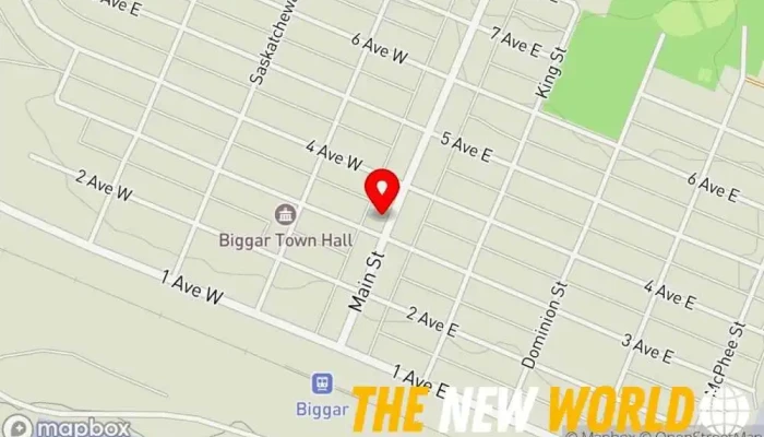 map of RBC Royal Bank Bank, ATM, Financial institution, Investment service, Mortgage lender in Biggar
