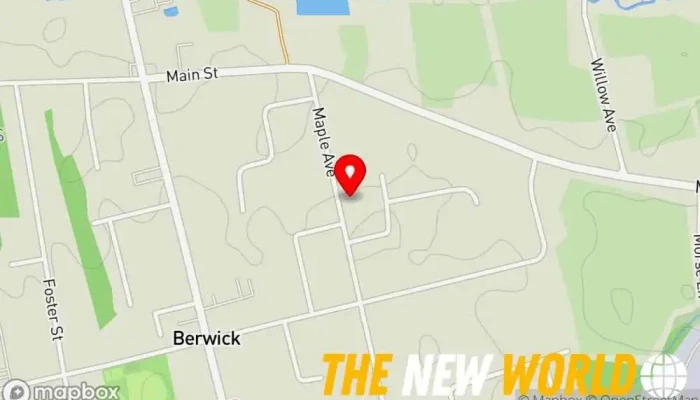 map of Reeves Accounting Services Accounting firm in Berwick