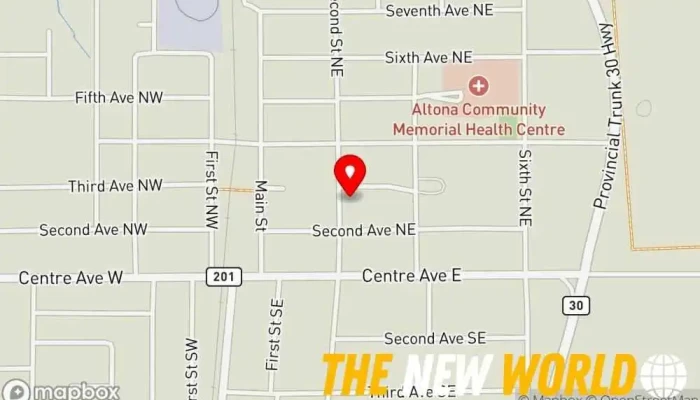 map of Regional Connections Immigrant Services - Altona Non-profit organization in Altona