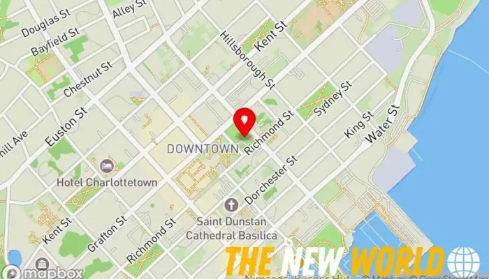 map of Reinvented Inc. Computer consultant, Print shop, Website designer in Charlottetown