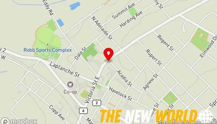 map of RE/MAX COUNTY LINE REALTY LTD Real estate agency in Amherst