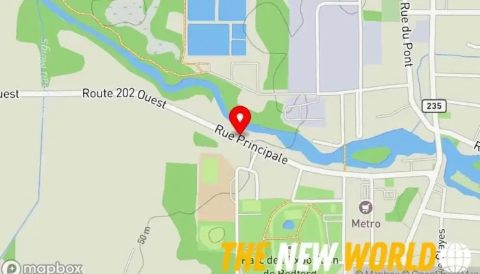 map of Rembourrage Poulin Enr. Upholstery shop, Boat repair shop, Home goods store, Upholstery cleaning service in Bedford