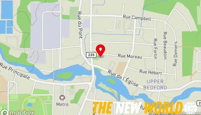 map of Résidence Bedford Aged care, Retirement home in Bedford