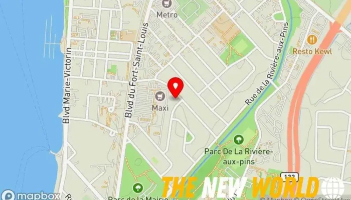 map of Richard Gauthier Computer repair service in Boucherville