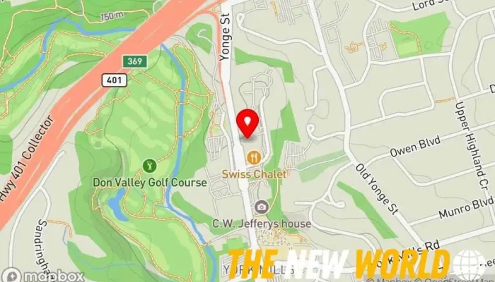 map of RightWay Canada Immigration Services Immigration & naturalization service, Immigration attorney, Visa consulting service in North York