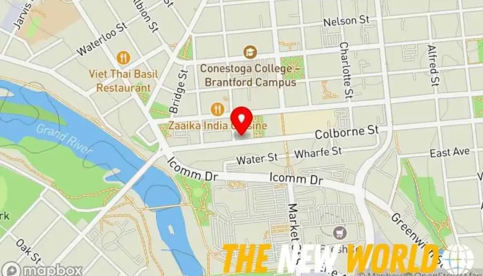 map of RNIC RN Immigration Consultancy Immigration & naturalization service in Brantford