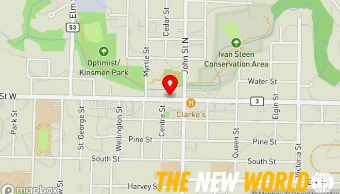 map of Robert Q Travel Travel agency in Aylmer