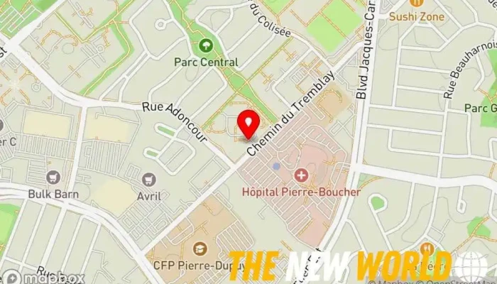 map of Rocket Science Development Software company in Longueuil