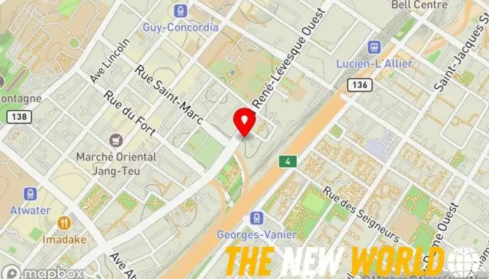 map of Root On Immigration Consultants Inc. Legal services, Counselor, Educational consultant, Visa consulting service in Montreal