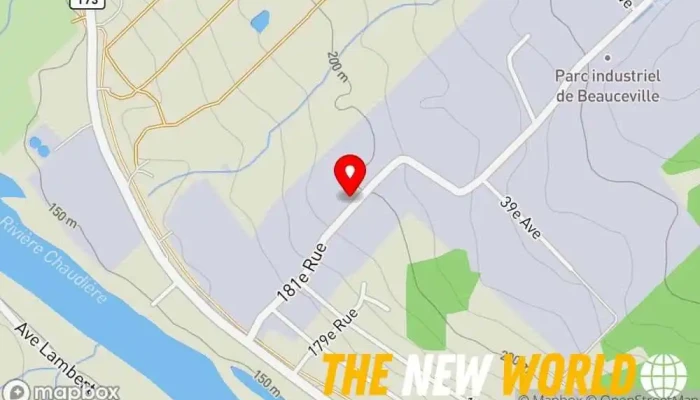 map of Royal Mat Inc Recycling center, Rubber products supplier in Beauceville