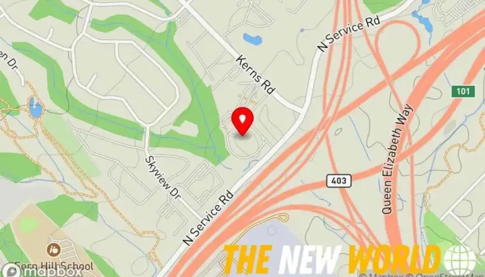map of RTC Managed Computer support and services in Burlington