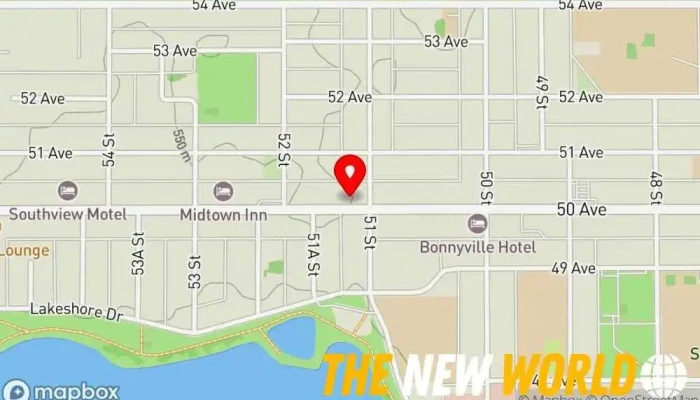 map of Rusnak Financial Ltd Financial consultant, Life insurance agency in Bonnyville