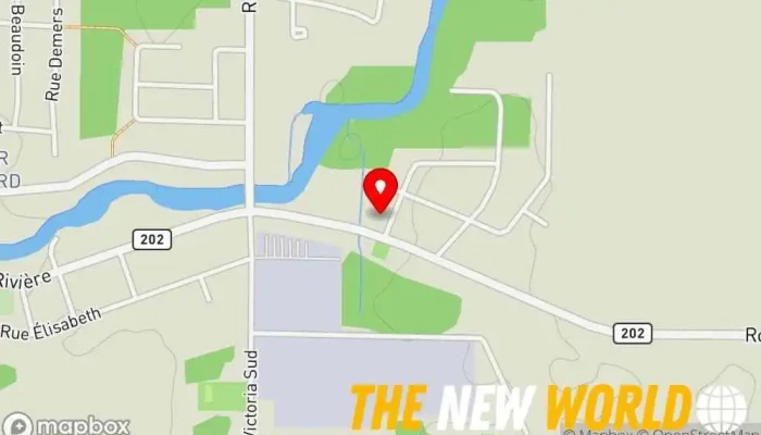 map of SAAQ Driver's license office, Auto tag agency in Bedford