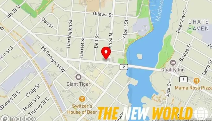 map of SAF & Co. Aesthetics Medical spa in Arnprior