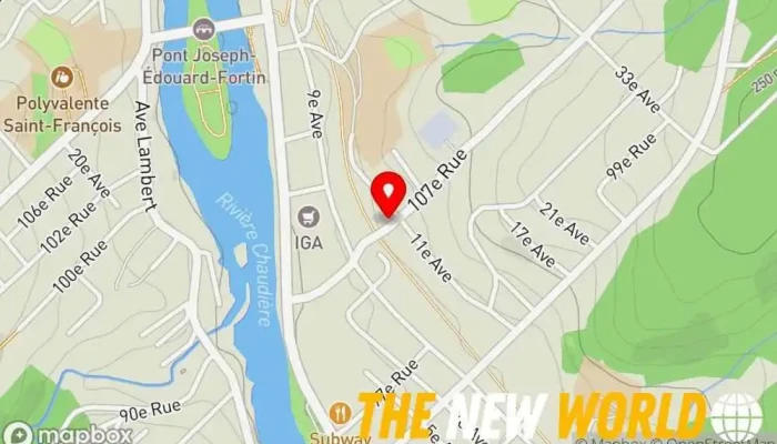 map of Salon Art Image Beauty salon in Beauceville