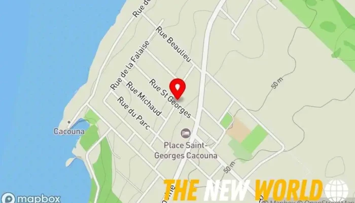map of Salon De Coiffure-Fine Meche Hair salon in Cacouna